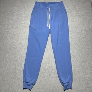 Figs Zamora Jogger Scrub Pants Ceil Blue Size Small/Tall PO #1735